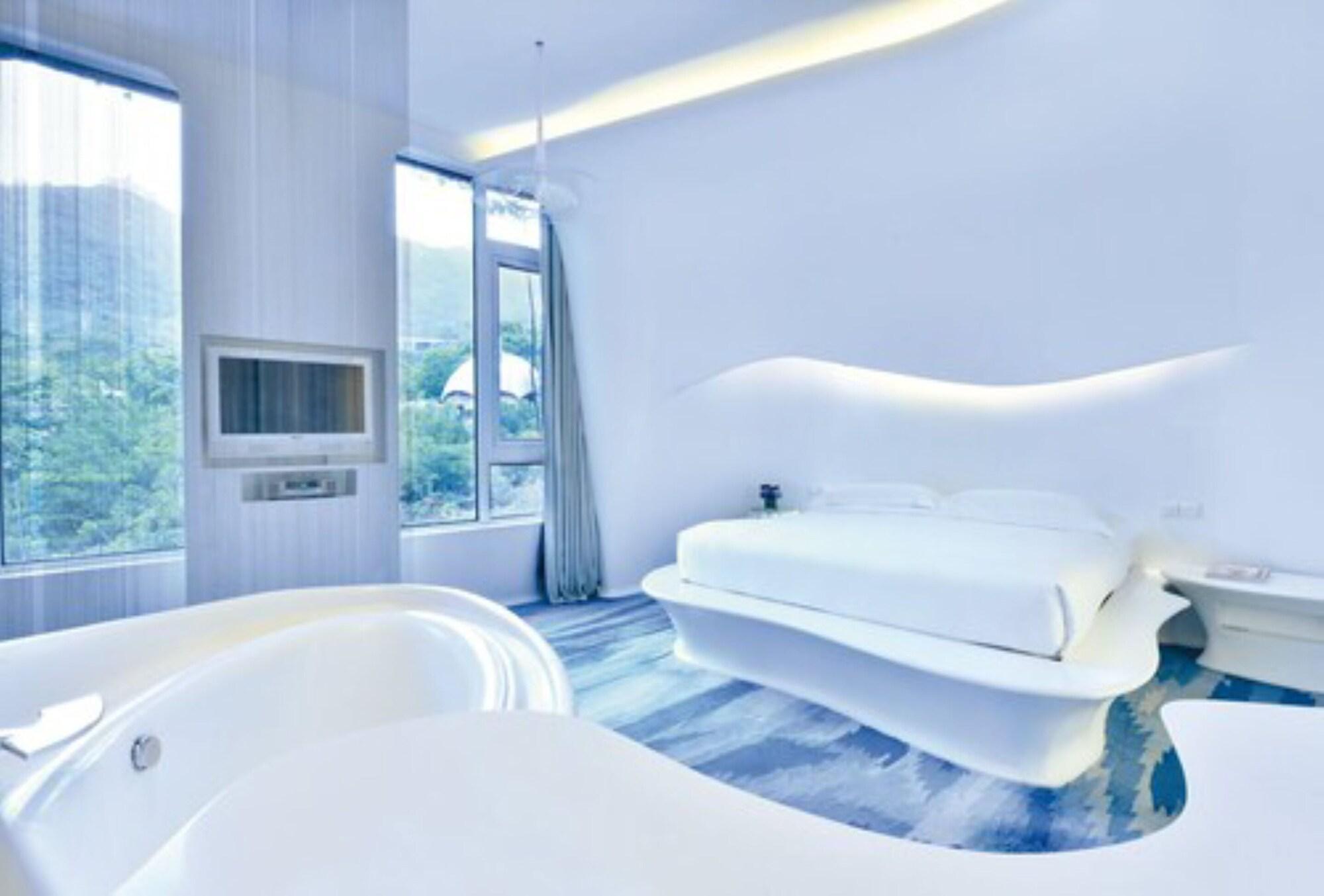 Otique Aqua Hotel שנג'ן מראה חיצוני תמונה